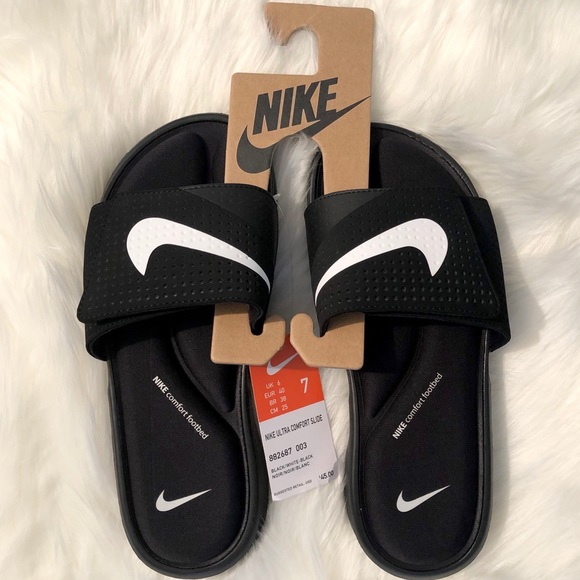 memory foam slides nike